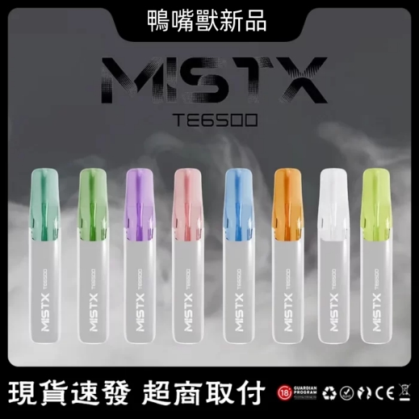 MIST TE6500口 鴨嘴獸拋棄式電子煙 鴨嘴獸一次性電